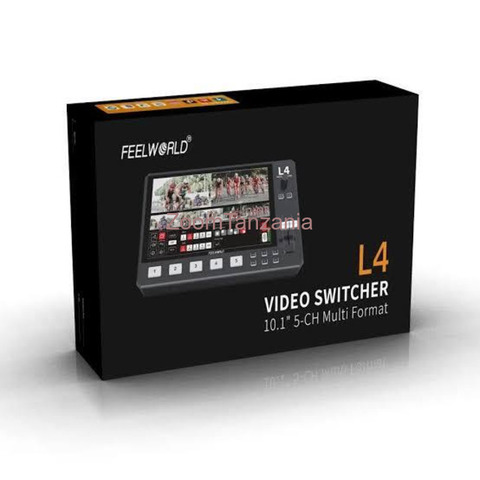 FEELWORLD L4 VIDEO SWITCHER WITH LIVE STREAMING OPTION - 2/3