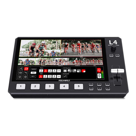 FEELWORLD L4 VIDEO SWITCHER WITH LIVE STREAMING OPTION - 3/3