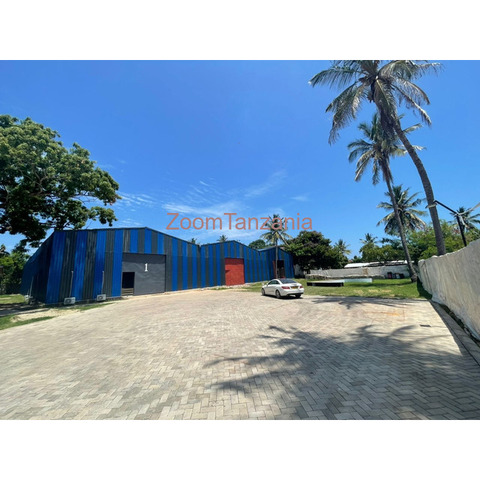 GODOWN WAREHOUSE FOR RENT AT MBEZI BEACH ON THE MAIN ROAD - 1/3