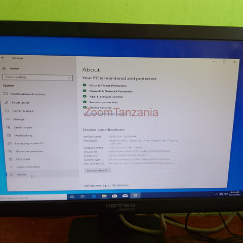 HP DESKTOP COMPUTER - 1/3