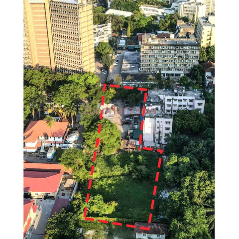 Plot for sale Posta City Centre next to Kitega Uchumi Dar es salaam