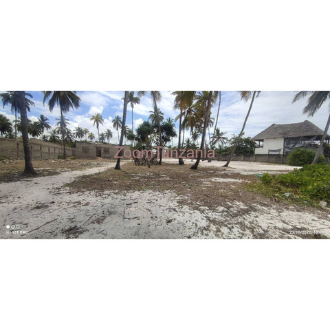 White sand beach plot for sale Matemwe Kilima juu Zanzibar - 3/4