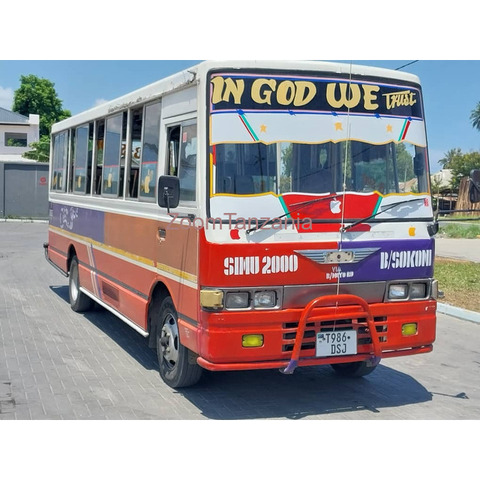 1992 Hino Rainbow Bus, Front Engine [W04D], 29 Seats Call 0713 275 276 - 1/4