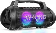 W-KING Portable Bluetooth Wireless Speaker – 120W Peak, 70W Loud, Waterproof