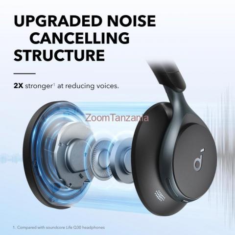 Soundcore by Anker Space One Wireless Noise Canceling Over-Ear Headphones - 3/5