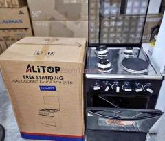 Alitop free standing gas & electricity, Size: 50/50