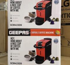 GEEPAS CAPSULE COFFEE MACHINE