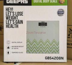 GEEPAS DIGITAL BODY SCALE