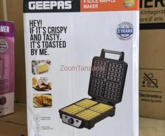 GEEPAS 4SLICE WAFFLE MAKER