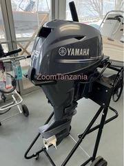 Slightly Used Yamaha 15HP 4-Stroke Outboard Motor Engine