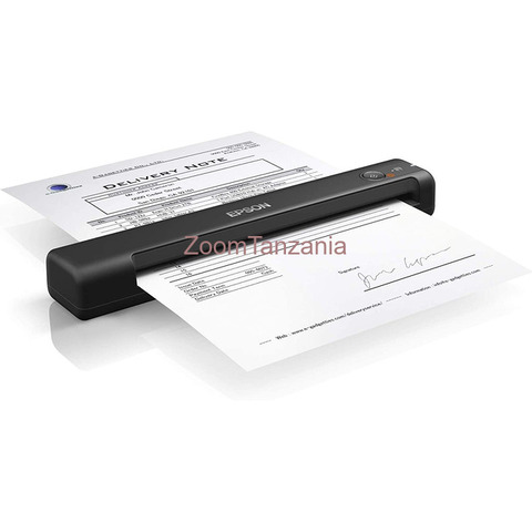 Epson WorkForce ES-50 A4 Portable Document Scanner, Black - 1/3