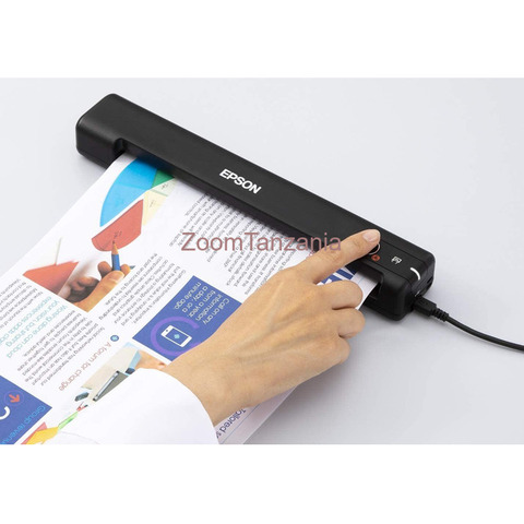 Epson WorkForce ES-50 A4 Portable Document Scanner, Black - 2/3