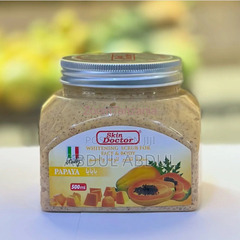 Skin doctor Papaya whitening scrub for face and body 500ml