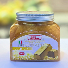 SKIN DOCTOR Gold Whitening Scrub For Face & Body 500ml