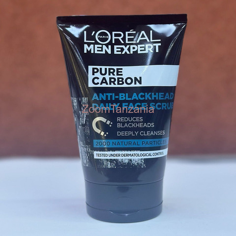 LORÉAL Pure Carbon Anti Blackhead Daily Facial Scrub 100ml