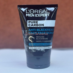 LORÉAL Pure Carbon Anti Blackhead Daily Facial Scrub 100ml
