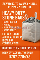 heavy duty stone bags