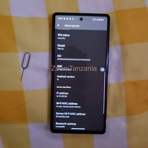 Google pixel 6a - 3/4