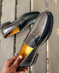 Men's leather shoes