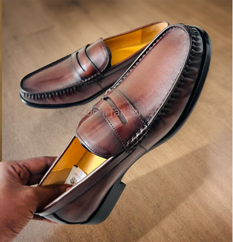 Men's leather shoes - 3/4