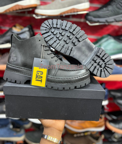 Men's caterpillar leather shoes - 1/6