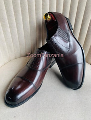 Top quality men's leather shoes