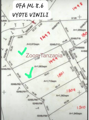 Viwanja vimeungana vinauzwa Ng’ong’onha Mhande