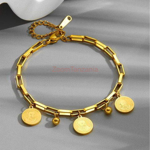 stainless steel bracelet - 5/6