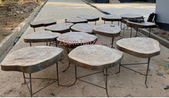 Wood & Metal Tables for sale