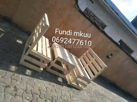 Viti vya pallets kwa biashara km cafe, pub, restaurants - 2/4