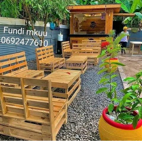 Viti vya pallets kwa biashara km cafe, pub, restaurants - 4/4