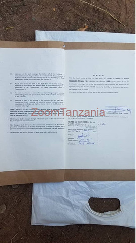 Kiwanja kinauzwa ilemela - mwanza - 4/6