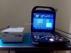 Portable Mindray Ultrasound, Transducers and Printer