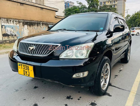 2008 Toyota Harrier Black Color - 3/6