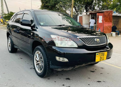 2008 Toyota Harrier Black Color - 4/6