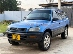 1996 Toyota RAV4 Blue Black Color