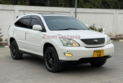 2006 Toyota Harrier White Color - 1/6