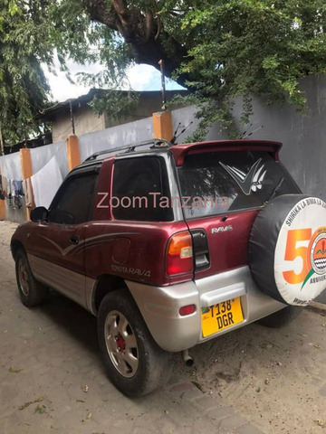 1990 Toyota RAV4 Red Silver Color - 6/6