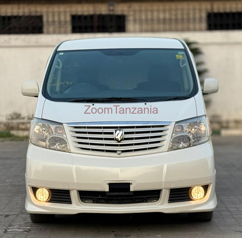 2004 Toyota Alphard White Color - 1/6