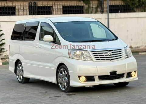 2004 Toyota Alphard White Color - 3/6
