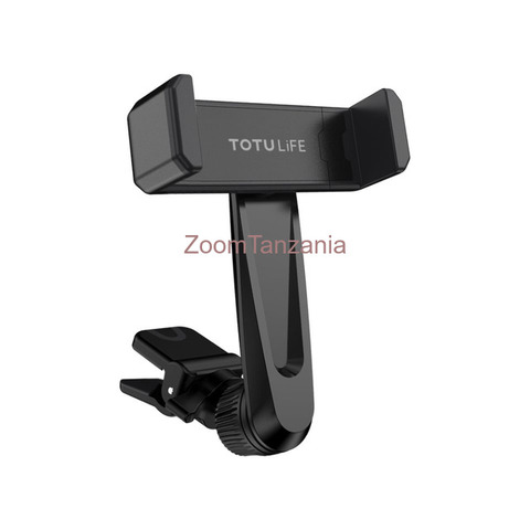 Totulife Aligator Clip Style Mobile Car Holder, Black - 2/6