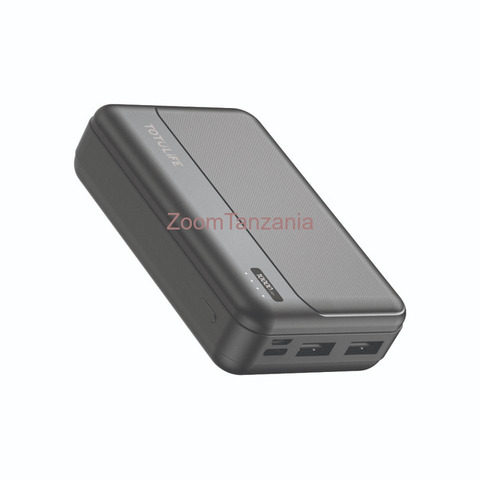 Totu Life CARBON Series Pocket Power Bank 10000mAh - Black - 1/5