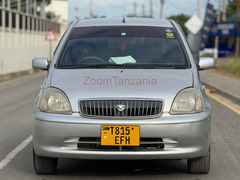2002 Toyota Vitz Clavia Silver Color