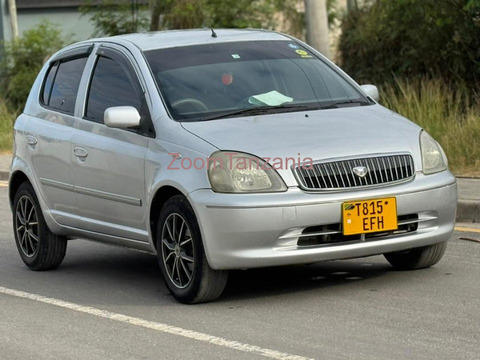 2002 Toyota Vitz Clavia Silver Color - 6/6