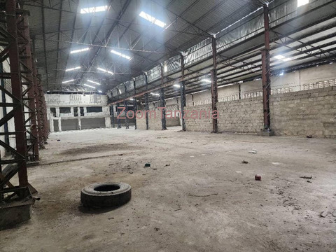 Godown (WareHouse) For Rent SQ Meters 1200 Mbagala, Zakheim - 4/5