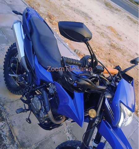 2023 Sinoray Motorcycle ZR165F Blue Color - 2/3