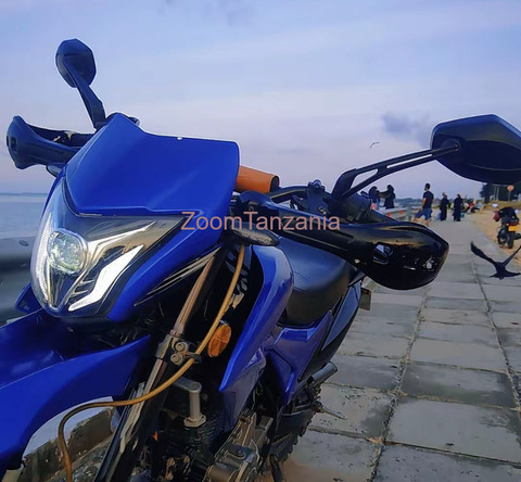 2023 Sinoray Motorcycle ZR165F Blue Color - 3/3
