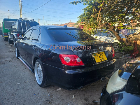 2005 Toyota Mark X Black Color - 5/6