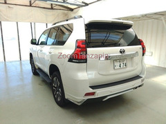 2023 Toyota Land Cruiser Prado White Color