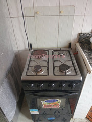 Jiko la Homebase Plate 3 Gesi, 1 Umeme